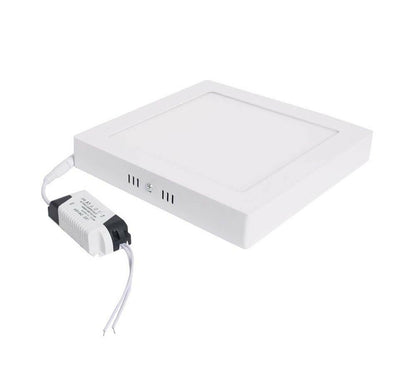 PLAFONIERA CON PANNELLO LED LUCE BIANCA LAMPADA 24 WATT