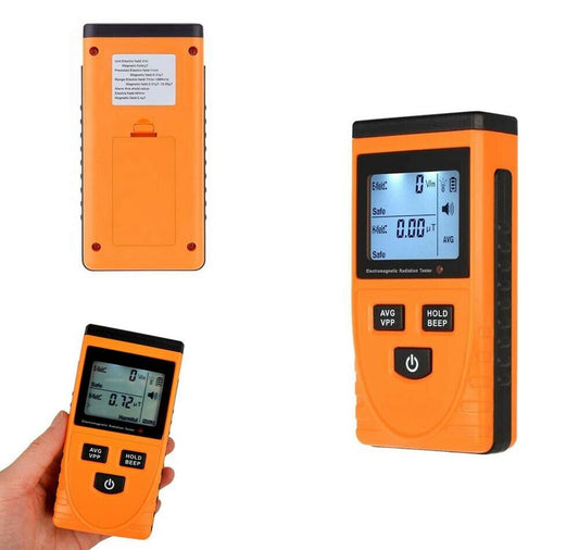 TESTER MISURATORE RILEVATORE DI RADIAZIONI ONDE ELETTRO MAGNETICHE DETECTOR TEST