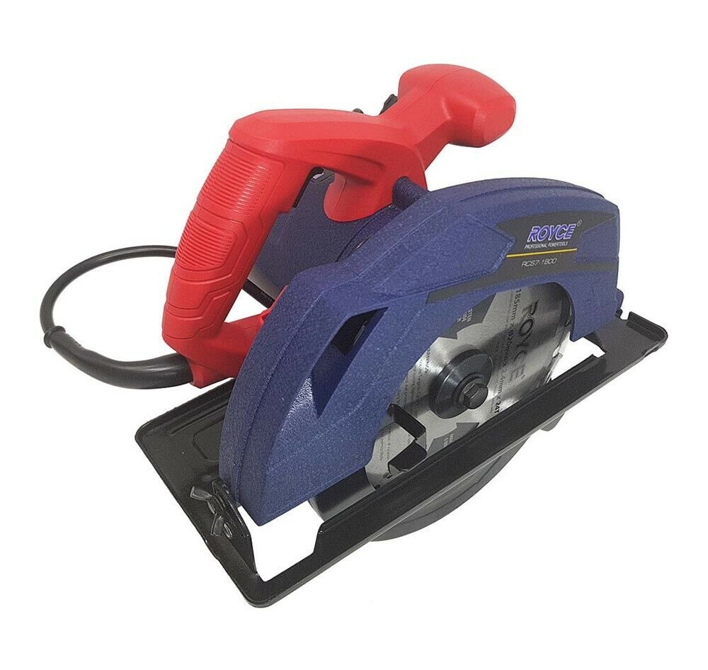 SEGA CIRCOLARE 1800 WATT TRONCATRICE TAGLIA LEGNO LAMA TAGLIO DISCO Ø 185MM