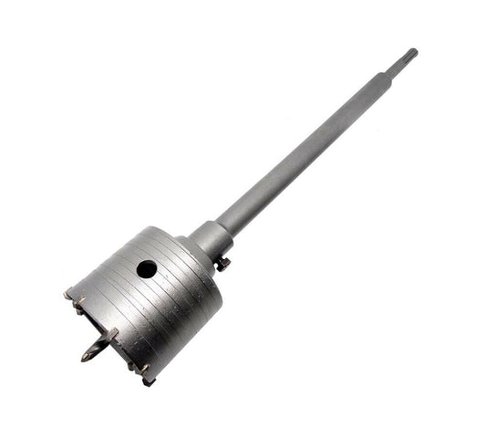 FRESA A TAZZA 65 CM ASTA PROLUNGA 600 MM BARRA PER TRAPANO ATTACCO SDS PLUS