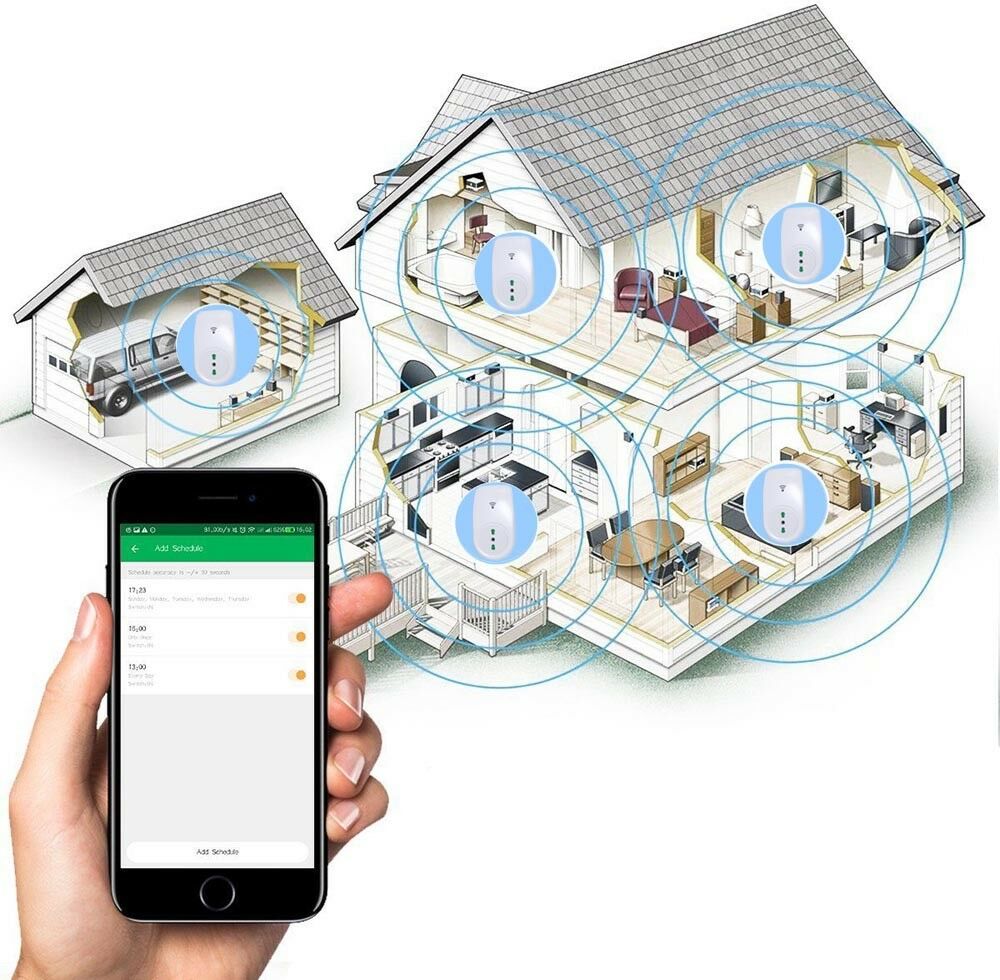 PRESA SPINA SMART WIFI INTERRUTTORE DA SMARTPHONE DISTANZA IOS ANDROID