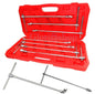 CHIAVI A T DOPPIO SNODO 7 CHIAVE LUNGHE 8 10 12 13 14 17 19 MM SNODATE