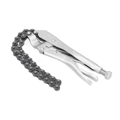 PINZA CON CATENA AUTOBLOCCANTE CHIAVE INGLESE PER TUBI FILTRO OLIO