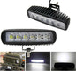 FARO 6 LED LAMPADA SUPPLEMENTARE PROFONDITA X AUTO JEEP FUORISTRADA 12V 18W IP68
