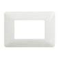 PLACCA COLORE BIANCO 3 POSTI 503 COMPATIBILE SERIE MATIX
