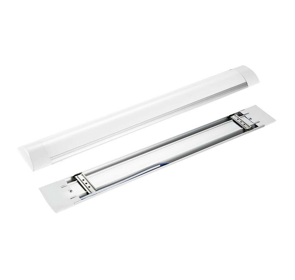PLAFONIERA LED 40 W LUCE CALDA DA SOFFITTO PARETE SOTTOPENSILE SLIM 90 CM PF-90C