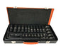 KIT 27 BUSSOLE E ADATTATORI PER AVVITATORE PNEUMATICO 1/2" ADATTATORE A L 10"