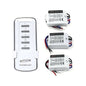 TELECOMANDO WIRELESS SWITCH 3 CANALI CENTRALINA CONTROLLO LUCI A DISTANZA 25 MT