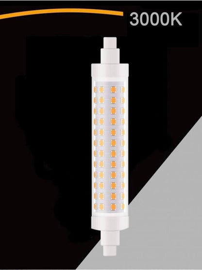 LAMPADINA LED LUCE CALDA ATTACCO R7S 12 WATT LAMPADA RICAMBIO PER FARO 3000K