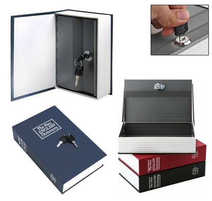 CASSETTA DI SICUREZZA CASSAFORTE LIBRO VOCABOLARIO 24 X 15,5 X 5,5 CM
