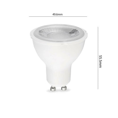FARETTO LED 6 WATT GU10 DA INCASSO LAMPADINA 6W LUCE BIANCA 6500K