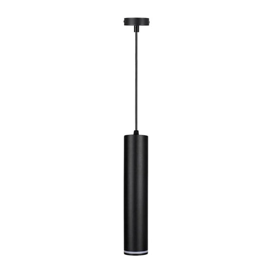 LAMPADARIO A SOSPENSIONE LAMPADA PENDENTE CON ATTACCO GU10 NERO