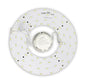 MODULO CIRCOLINA LED RICAMBIO NEON CORONA X PLAFONIERA LUCE CALDA 12 W