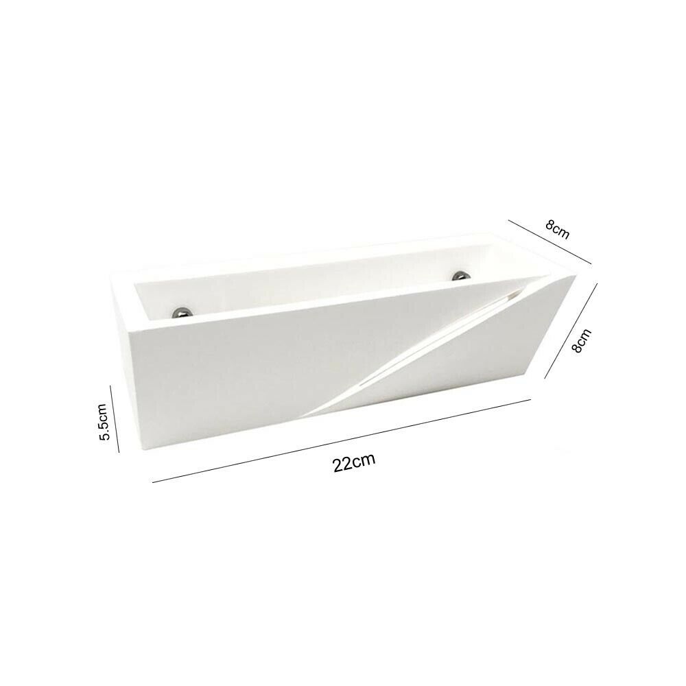 APPLIQUE IN GESSO LAMPADA DA PARETE PORTA LAMPADINA G9 VERNICIABILE GSE78