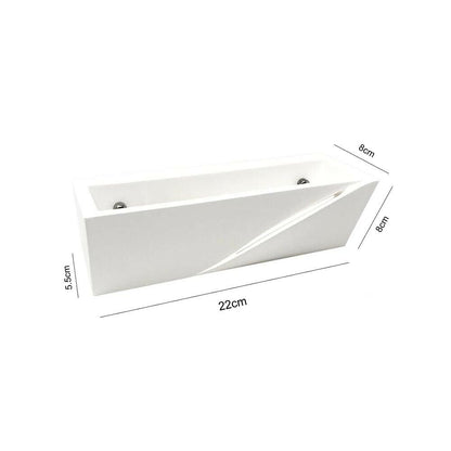 APPLIQUE IN GESSO LAMPADA DA PARETE PORTA LAMPADINA G9 VERNICIABILE GSE78