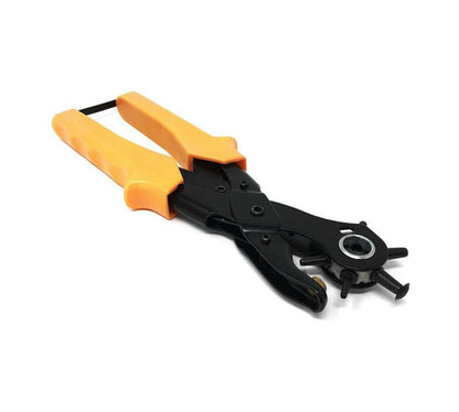 PINZA PER FORARE CUOIO CINTURA FUSTELLATRICE 6 FORI DIVERSI DA 2 A 4,5