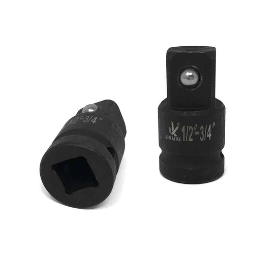 ADATTATORE RIDUTTORE AD IMPATTO BUSSOLA 1/2" 3/4" PER AVVITATORE PNEUMATICO