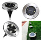 FARETTO PANNELLO SOLARE DA GIARDINO 4 LED LUCE BIANCA PICCHETTO SEGNAPASSI