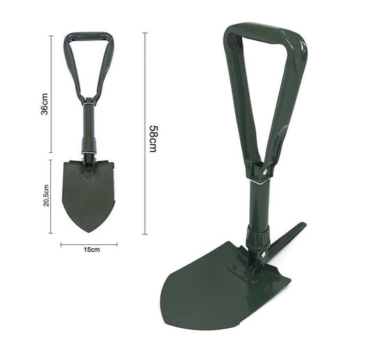 PALA MILITARE BADILE PIEGHEVOLE DA CAMPEGGIO GIARDINO SEGA PICCONE EMERGENZA