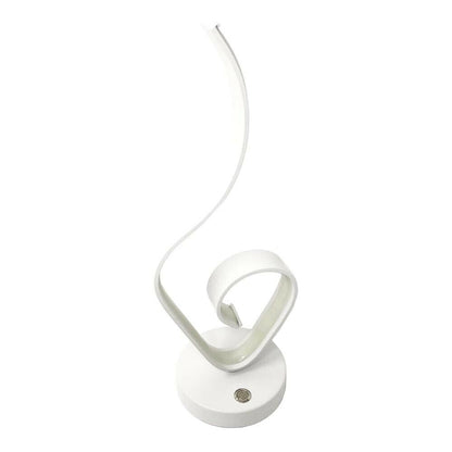 LUME DA COMODINO LUMETTO STILE MODERNO 9 W LAMPADA LED LUCE NATURALE 4000K D04-N