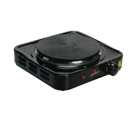 FORNELLO ELETTRICO 1500 W CUCINA DA CAMPEGGIO 1 PIASTRA IN GHISA 185 MM