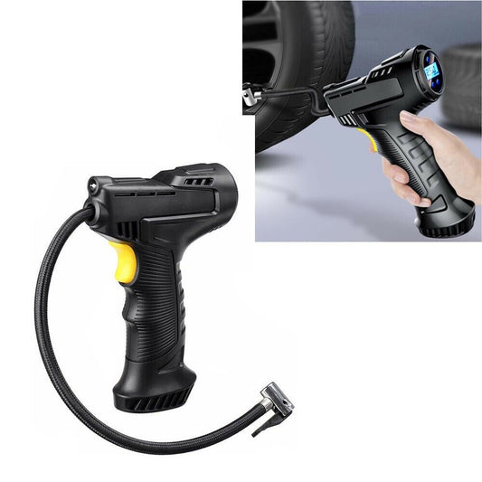 COMPRESSORE AD ARIA PER GONFFIAGGIO RUOTE AUTO MOTO MATERASSINO PALLONE 150PSI