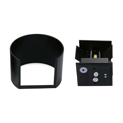 APPLIQUE A PARETE 28 LED 12 W FARETTO LUCE CALDA 3000K INTERNO ESTERNO ES44-NC