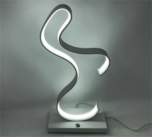 LUME DA COMODINO LAMPADA LED 10 W LUCE BIANCA LUMETTO STILE MODERNO D03-F