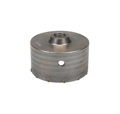 FRESA A TAZZA 110 MM CAROTATRICE MURO ASTA PROLUNGA 35 CM PER TRAPANO SDS PLUS