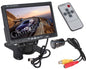 KIT MONITOR 7" MINI TELECAMERA A FORMA SENSORE PARCHEGGIO RETROMARCIA AUTO