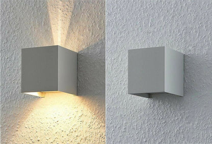 APPLIQUE DA PARETE ESTERNO FARETTO LED LUCE CALDA 3000K 12 W IP65 ES46GC
