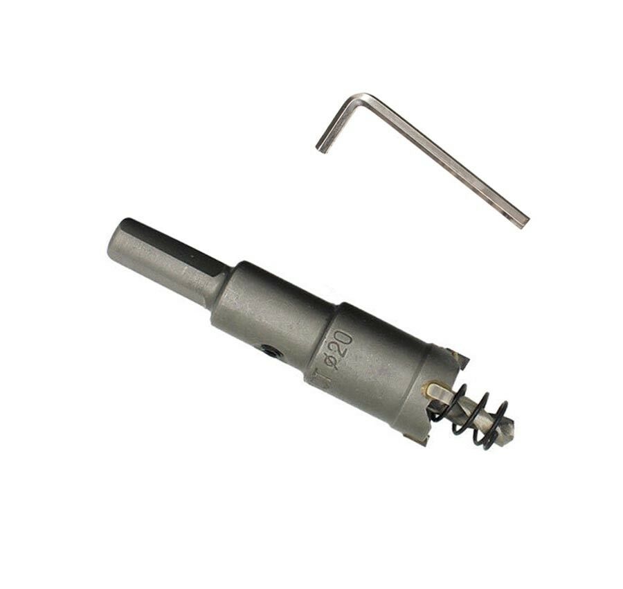 FRESA A TAZZA DA TRAPANO PER FORARE METALLO ACCIAIO FRESE DA 20 MM