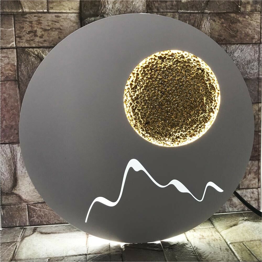 APPLIQUE DA PARETE LAMPADA LED MODERNO 16 W LUCE BIANCA CALDA NATURALE E48-BF