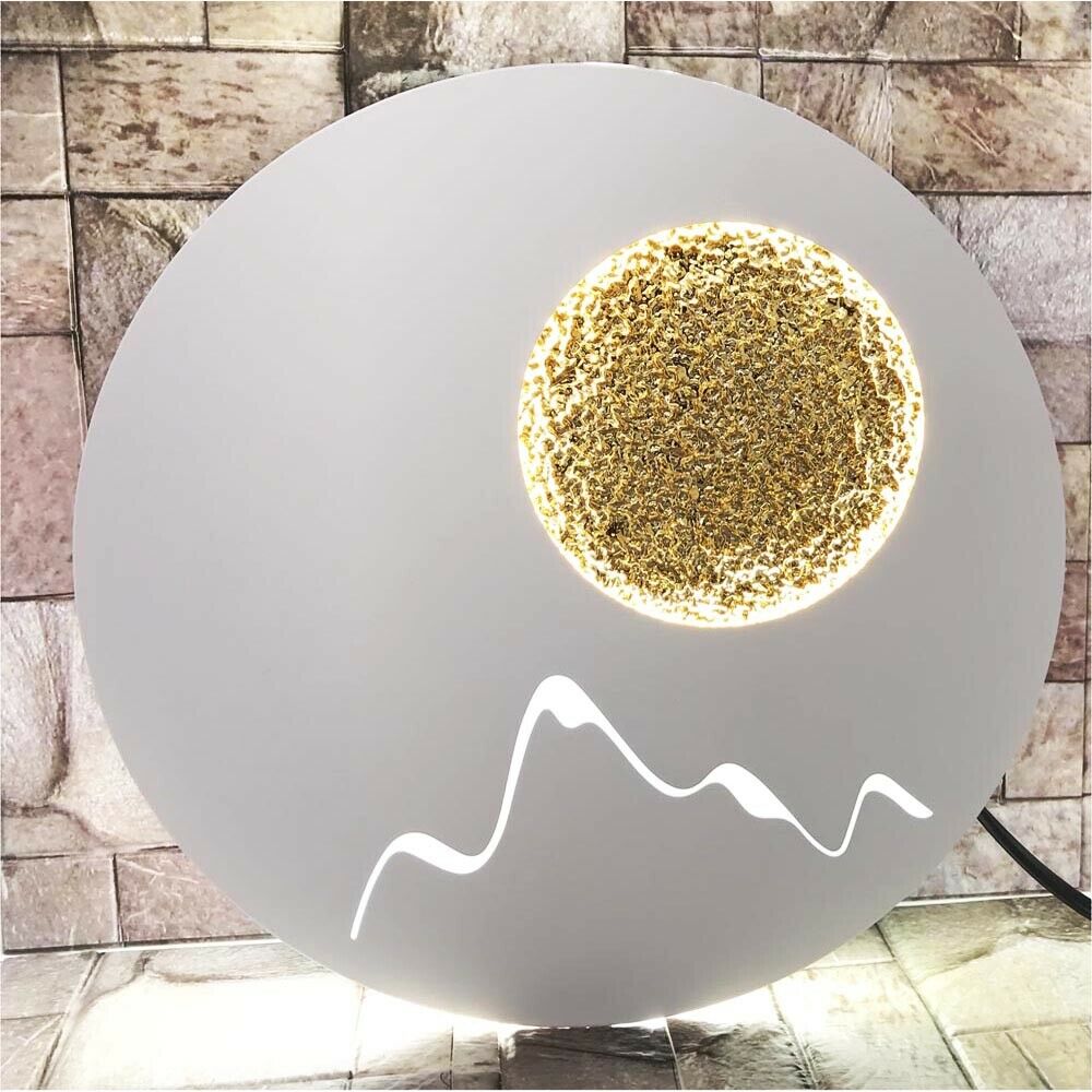 APPLIQUE DA PARETE LAMPADA LED MODERNO 16 W LUCE BIANCA CALDA NATURALE E48-BF